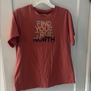 Columbia Rust Graphic Tee